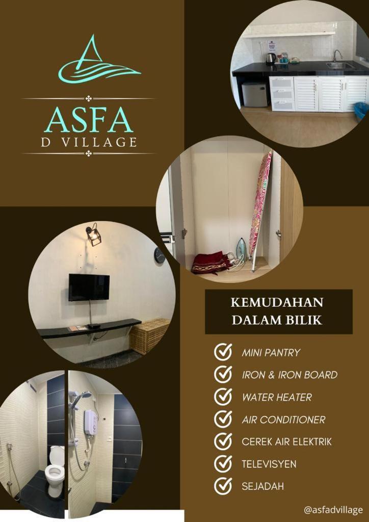 Asfa D Village - Resort - Homestay - Family Room Kemasik ภายนอก รูปภาพ